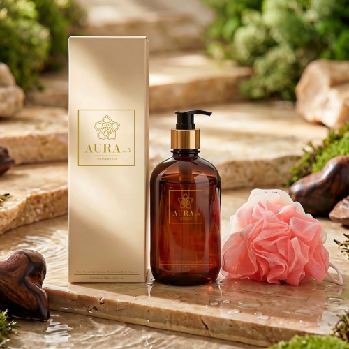 AURA NO.5 (Five-Tea & Oud Body Wash)