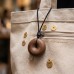 Crassna Peace Buckle — Agarwood Pendant Necklace